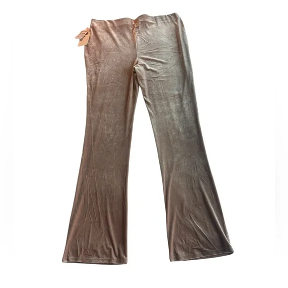 Open Edit Velour Flare Legging Pants Size XL New with Tag - Picture 3 of 8